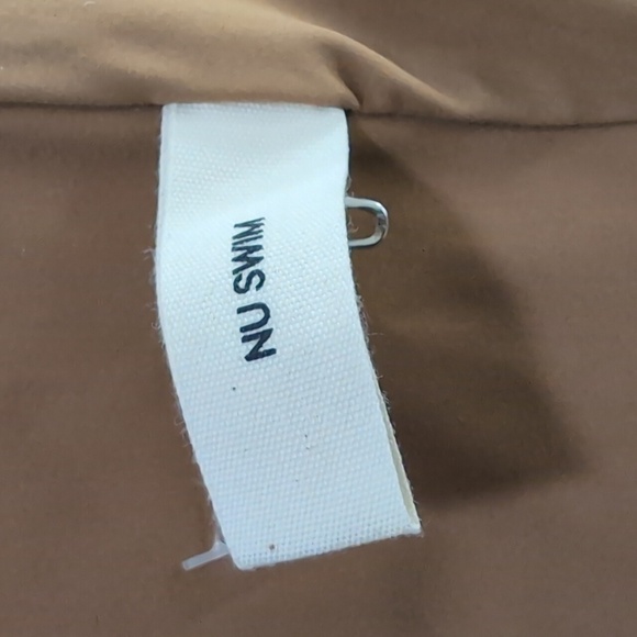 Nu Swim Noodle Floral Print Plus Size Swimsuit in Pink w/Dusty Orange . Size 2XL - Picture 7 of 8